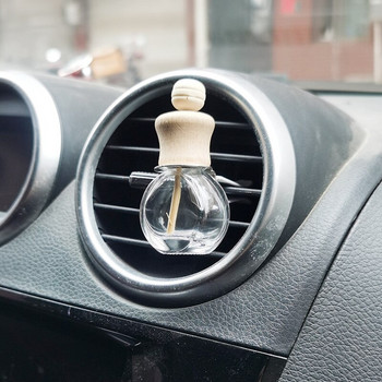 10 τμχ Μπουκάλι Άρωμα αυτοκινήτου Κρεμαστό Άρωμα Αυτοκινήτου Αποσμητικό αέρα Κρεμαστό γυάλινο μπουκάλι Auto Diffuser για αιθέρια έλαια