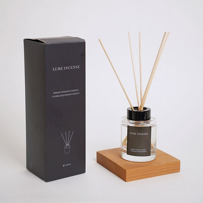 120 ml-es tűzmentes aromaterápiás diffúzor szettek jó illatú parfüm, hálószoba légfrissítő, hosszan tartó illat, európai stílusú