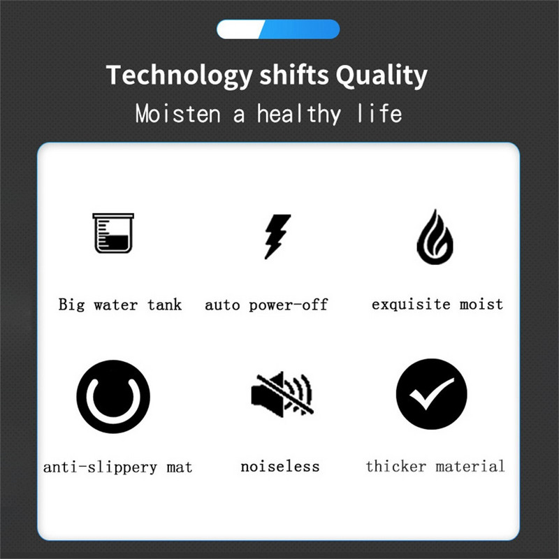 Ovlaživač zraka Difuzor eteričnog ulja Aroma Ultrazvučni aparat za stvaranje magle Mirisi za dom Aromaterapija Humificador Cloudy Vibe 500 ml