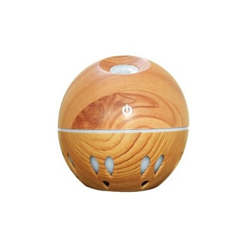 400ml Aromatherapy Oil Humidifier Air Remote Control Aroma Xiomi Air Humidifier Wood Grain Led Aroma Aromatherapy Diffuser