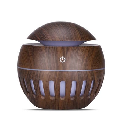 Neuer Humidifier Aroma Oil Diffuser Essential Ultrasonic Wood Grain Air Humidifier Usb Mist Maker Aromatherapy Diffuser
