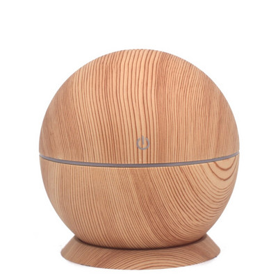 Υγραντήρας αέρα Electric Aroma Diffuser Aromatherapy Diffuser Wood Grain Oil Mist Maker Σετ ομίχλης καθαρισμού διάχυσης
