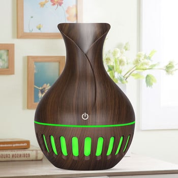 Usb Mini Air Humidifier Aroma Diffuser Remote Control Xiomi Humidifier Wood Grain Mist Maker Aromatherapy Purifier για το σπίτι