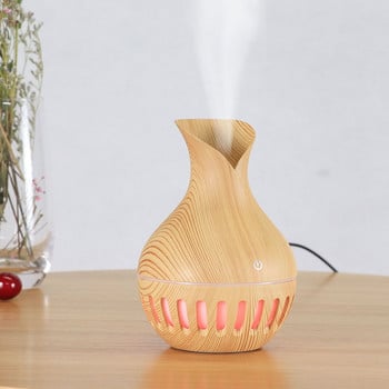 Usb Mini Air Humidifier Aroma Diffuser Remote Control Xiomi Humidifier Wood Grain Mist Maker Aromatherapy Purifier για το σπίτι