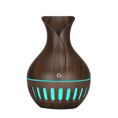 Usb Mini Air Humidifier Aroma Diffuser Remote Control Xiomi Humidifier Wood Grain Mist Maker Aromatherapy Purifier για το σπίτι