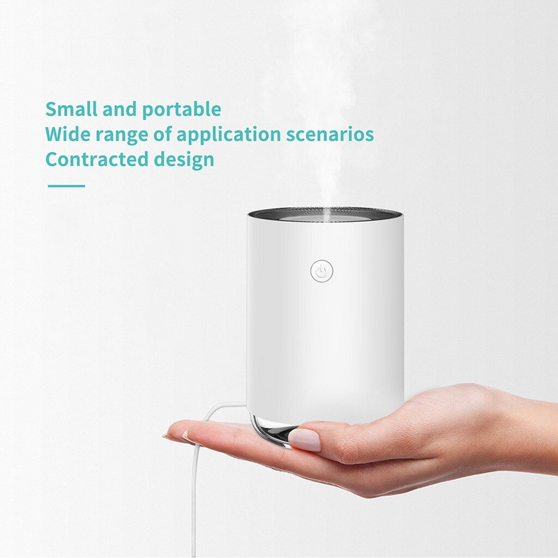 220ml Υγραντήρας αέρα Ultrasonic Mini Aromatherapy Diffuser Φορητός ψεκαστήρας Usb Essential Oil Atomizer Led Lamp for Home Car