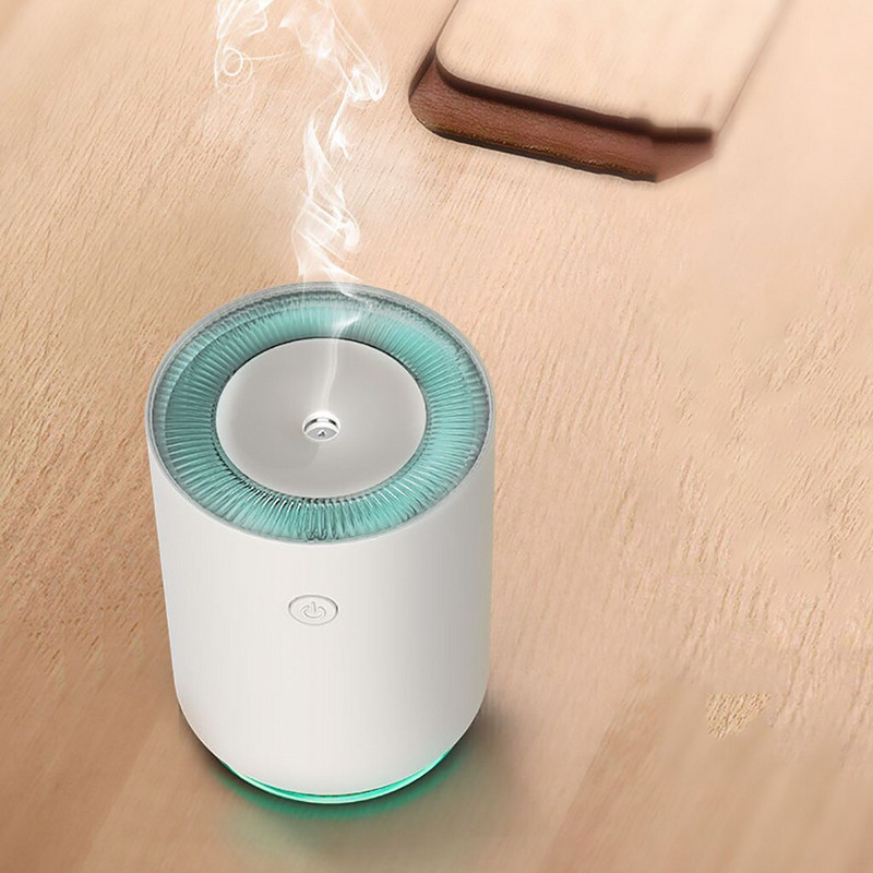 220ml Υγραντήρας αέρα Ultrasonic Mini Aromatherapy Diffuser Φορητός ψεκαστήρας Usb Essential Oil Atomizer Led Lamp for Home Car