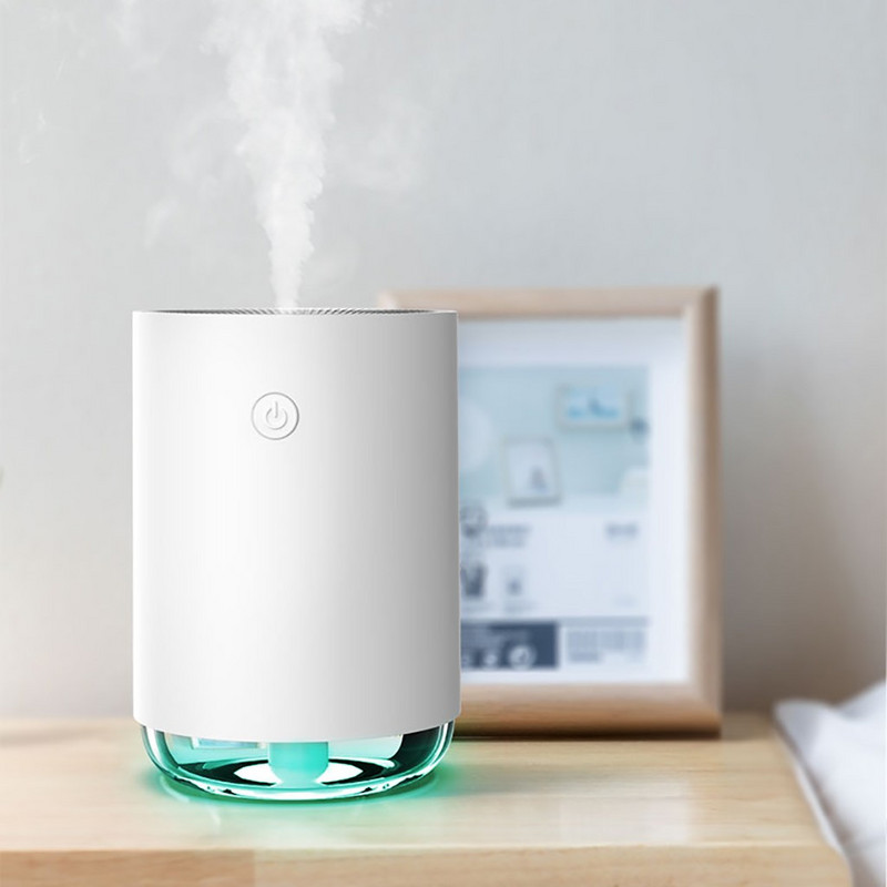 220ml Υγραντήρας αέρα Ultrasonic Mini Aromatherapy Diffuser Φορητός ψεκαστήρας Usb Essential Oil Atomizer Led Lamp for Home Car