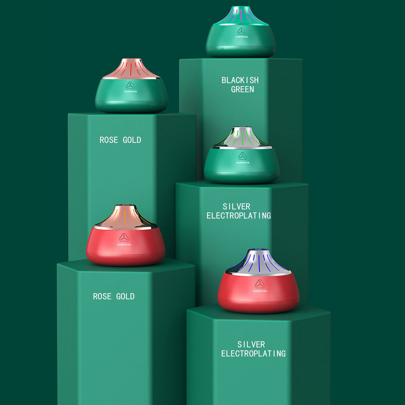 Μικρός υγραντήρας αέρα USB Portbale Aroma Diffuser 200mah USB Επαναφορτιζόμενος Umidificador Σετ υγραντήρα αιθέριων ελαίων