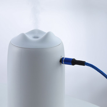 Цветен овлажнител за въздух Мини ултразвуков USB дифузор за етерично масло Пречиствател за кола Ароматна анионна мъгла Maker Led Reed дифузьор Комплекти