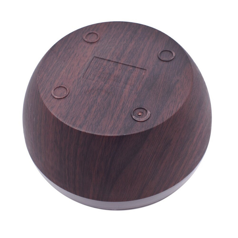 USB Aroma Oil Diffuser White Grain Electric Humidifier Ultrasonic Air Humidifier Aromatherapy Ledlight Mist Maker for Home Car