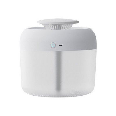 2400 ml-es légpárásító, USB hordozható illóolaj-diffúzor, 2 üzemmódos automatikus kikapcsolás, LED-fénnyel otthoni autós ködkészítő tartozékokhoz