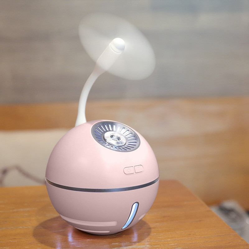 Επαναφορτιζόμενος υγραντήρας Σίγαση Colorful Lighting Air Household Ultrasonic Diffuser Humidifier Aromatherapy for Office Home