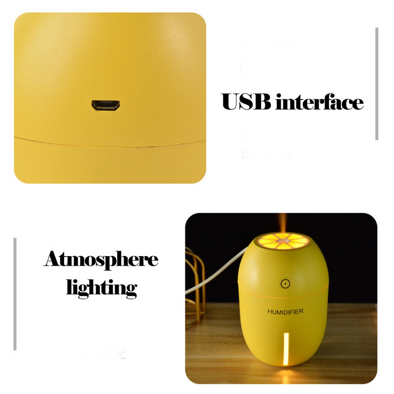 180 ml elektromos aroma diffúzor légpárásító illóolaj diffúzor ultrahangos távirányító színes led lámpa ködkészítő otthon