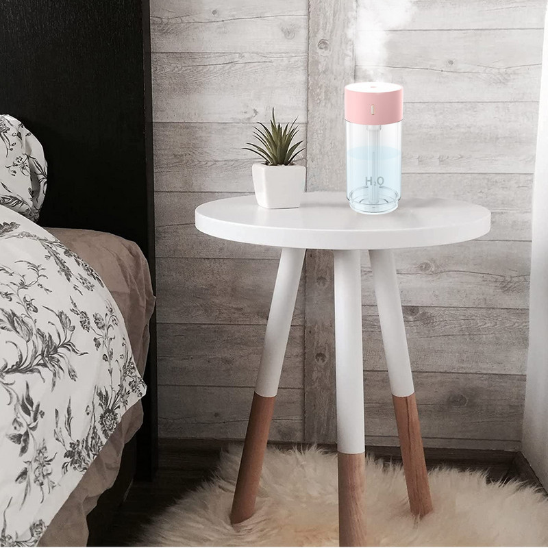 Φορητός υγραντήρας αέρα USB Essential Oil Cool Mist Maker Purifier Αυτοκινήτου Υπερήχων Υγραντήρας γραφείου για το σπίτι Reed Diffuser