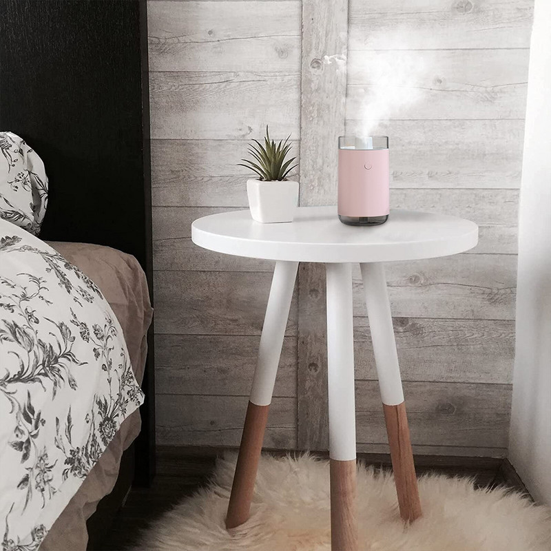 Φορητός υγραντήρας μικρού μπουκαλιού Μίνι υγραντήρας USB Home Ambience Light Silent and Portable Desktop Small Aromatherapy