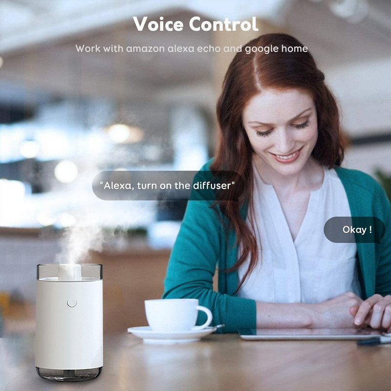 Φορητός υγραντήρας μικρού μπουκαλιού Μίνι υγραντήρας USB Home Ambience Light Silent and Portable Desktop Small Aromatherapy