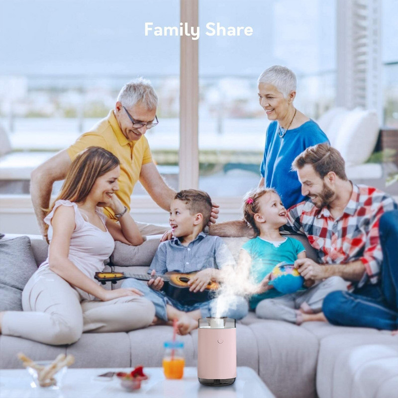 Φορητός υγραντήρας μικρού μπουκαλιού Μίνι υγραντήρας USB Home Ambience Light Silent and Portable Desktop Small Aromatherapy