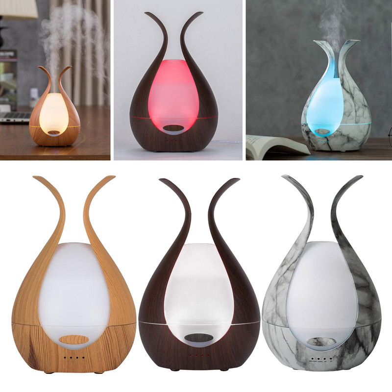 Illóolaj diffúzor Ultrahangos Cool Mist Párásító Aromaterápiás Diffúzor 7 Színes Fénnyel az Otthoni Jóga Spa Szoba számára