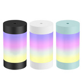 Umidificator de aer cu ultrasunete de înaltă calitate, 300 ml, difuzor de uleiuri esențiale de aromă, pentru casa, mașină, aparat de ceață usb, cu lampă de noapte LED