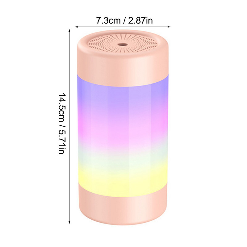 Umidificator de aer cu ultrasunete de înaltă calitate, 300 ml, difuzor de uleiuri esențiale de aromă, pentru casa, mașină, aparat de ceață usb, cu lampă de noapte LED