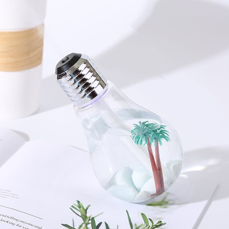Υγραντήρας λαμπτήρα 400ML Creative Mini Mute Small Hogar Decoration USB Desktop Air Διαχύτης αιθέριων ελαίων πολύχρωμου αρώματος