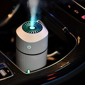 Asztali LED párásító színváltó USB újratölthető levegő aroma diffúzor illóolaj frissítő köd permetező otthoni iroda
