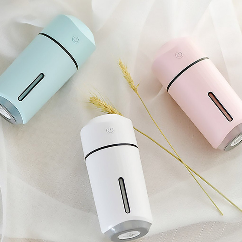 Asztali LED párásító színváltó USB újratölthető levegő aroma diffúzor illóolaj frissítő köd permetező otthoni iroda