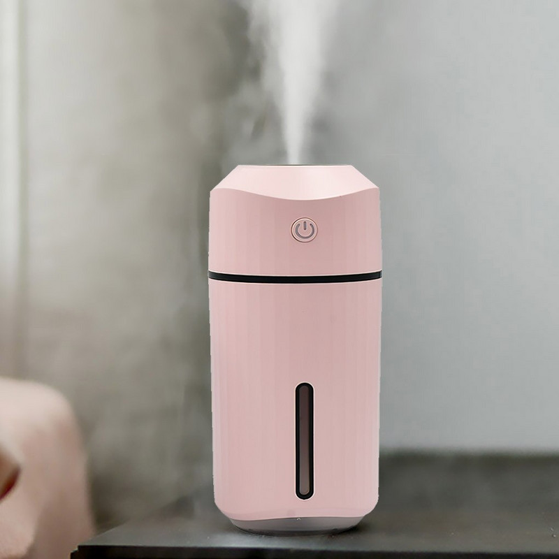 Asztali LED párásító színváltó USB újratölthető levegő aroma diffúzor illóolaj frissítő köd permetező otthoni iroda
