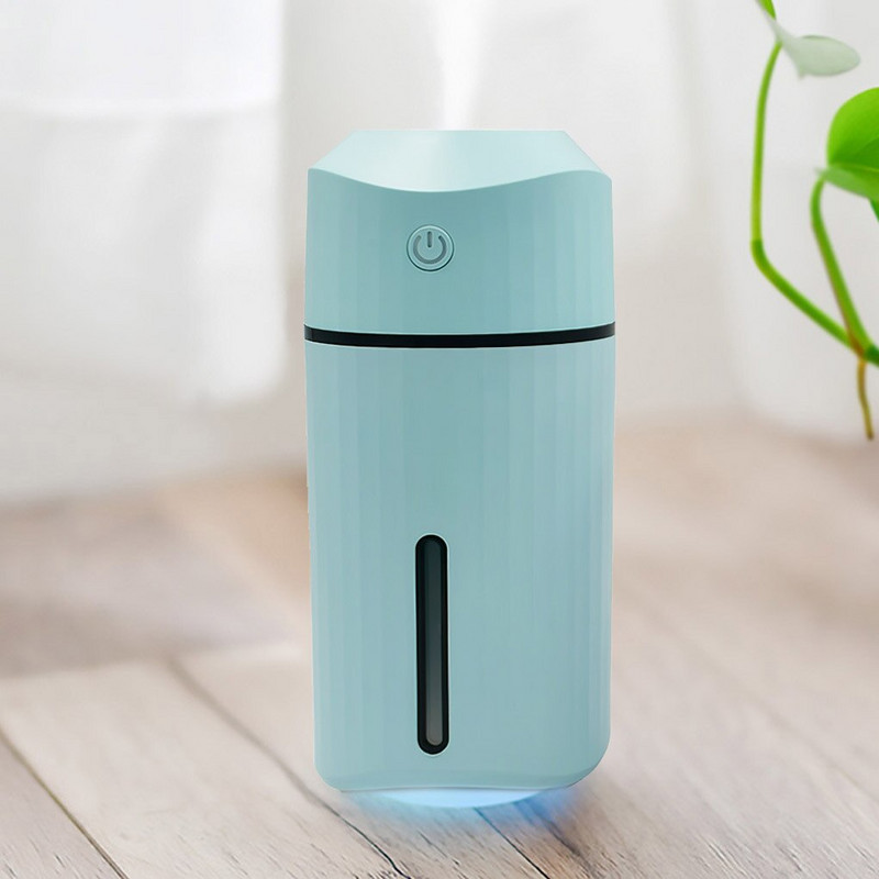 Asztali LED párásító színváltó USB újratölthető levegő aroma diffúzor illóolaj frissítő köd permetező otthoni iroda