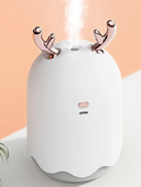 300ml Cute Little Mouse Humidifier Mini Household Ultrasonic Electric Moisturizing Spray With Night Light LED Car Dormitory Tool