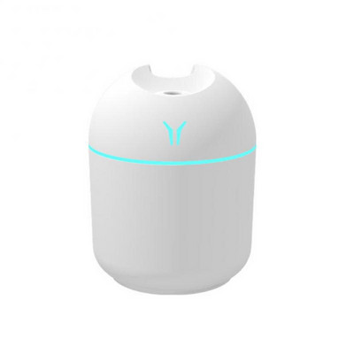 1PCs Mini Humidifier Air 250ML USB Charging Portable Ultrasonic Diffuser Essential Oil Diffuser with LED Night Lamp Diffuser