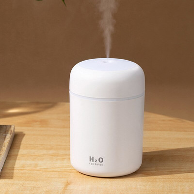 Mini hordozható USB légpárásító aromadiffúzor Steam Cool Mist Maker színes éjszakai fény irodai autókhoz, otthoni dekorációs porlasztóhoz