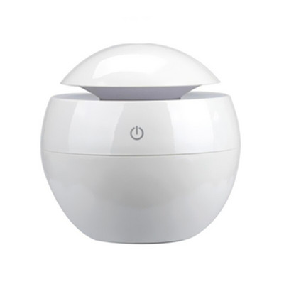 Hordozható 130 ml-es elektromos légpárásító aroma olajdiffúzor USB Cool Mist permetező színes éjszakai fénnyel otthoni autóhoz