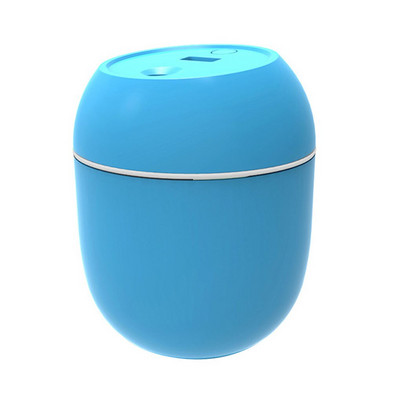 Hordozható 300 ml-es párásító USB ultrahangos Dazzle Cup aromadiffúzor Cool Mist Maker légpárásító tisztító romantikus fénnyel