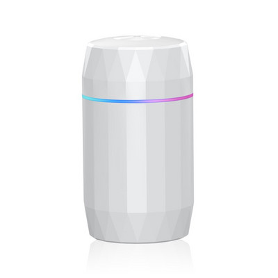 Hordozható 300 ml-es párásító USB ultrahangos Dazzle Cup aromadiffúzor Cool Mist Maker légpárásító tisztító romantikus fénnyel