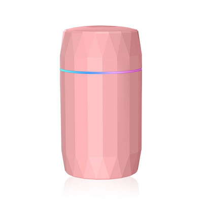 Hordozható 300 ml-es párásító USB ultrahangos Dazzle Cup aromadiffúzor Cool Mist Maker légpárásító tisztító romantikus fénnyel