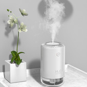 Umidificator de aer cu ultrasunete de 370 ml Difuzor de ulei esențial cu lumină moale Purificator de mașină pentru aromoterapie Producător de ceață de anioni de aromă Dropshipping