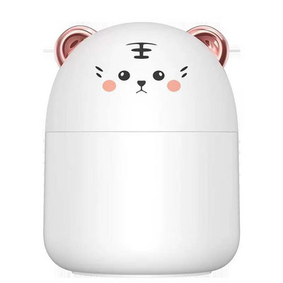 250 ml umidificator de aer drăguț difuzor de arome cu lumină de noapte ceață rece pentru dormitor acasă purificator de plante umidificator odorizant de cameră