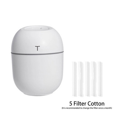 Hordozható intelligens párásító 220 ml otthoni illatolajhoz USB Aroma diffúzor ködkészítő csendes diffúzor gép otthoni autóhoz
