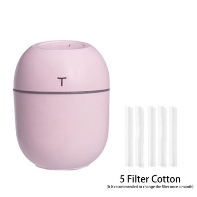 Hordozható intelligens párásító 220 ml otthoni illatolajhoz USB Aroma diffúzor ködkészítő csendes diffúzor gép otthoni autóhoz