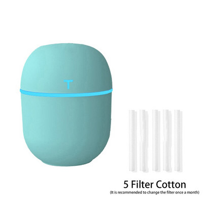 Hordozható intelligens párásító 220 ml otthoni illatolajhoz USB Aroma diffúzor ködkészítő csendes diffúzor gép otthoni autóhoz