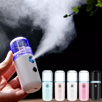 Mini Humidifier USB Charging Mist Facial Sprayer Humidifier Nebulizer Face Steamer Moisturizing Beauty Instrument Εργαλείο περιποίησης δέρματος