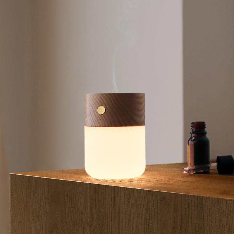 Mini lampă de aromaterapie Usb dormitor atmosferă lampă de noptieră funcție de decorare cadou portabil humificador pentru mașină accesorii pentru casă