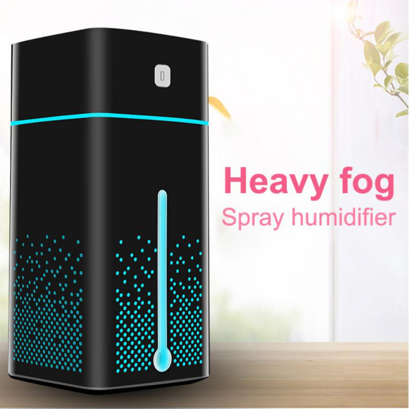 Mini légpárásító hordozható LED éjszakai fény Ultrahangos USB aromaterápiás diffúzor Humificador permetező fertőtlenítő irodai kezdőlap