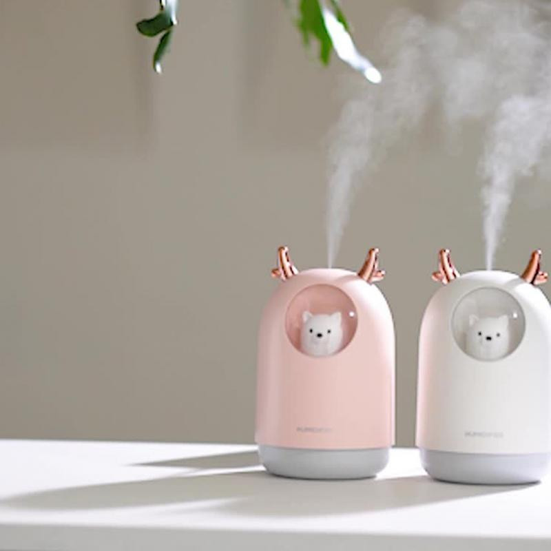 1db Mini imádnivaló párásító USB M106 háztartási aromaterápiás autós irodai olaj diffúzor párásító Fogger Mist Maker háztartási gép