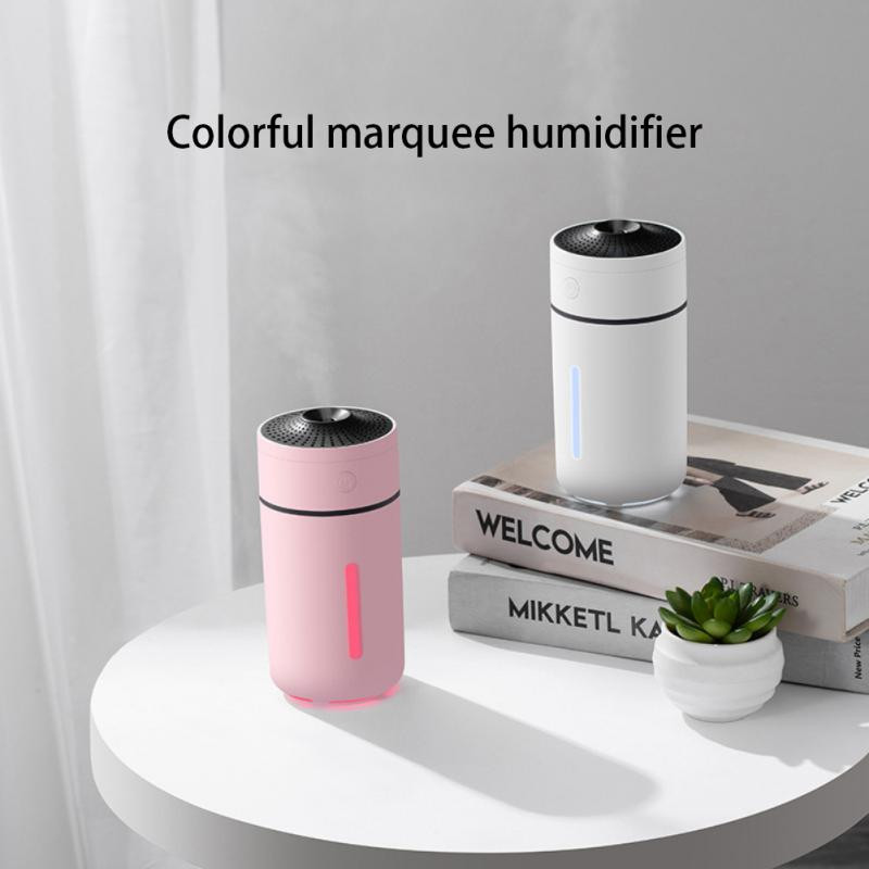 Színes csésze párásító újratölthető autós diffúzor Essential USB hordozható irodai asztali Fogger Mist Maker háztartási készülékek