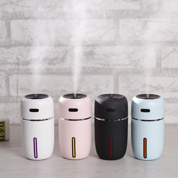 200ML Mini Car Humidifier Office Hydrating Sprayer USB Humidifier Mist Maker Fragrance Products LED Night Lamp Home Appliance