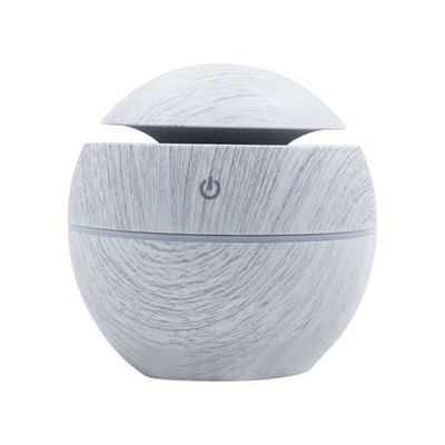 Humidifier Air Aroma Diffuser Wood Ultrasonic 130ML Air Humidifier Essential Oil Aromatherapy Cool Mist Maker για το σπίτι