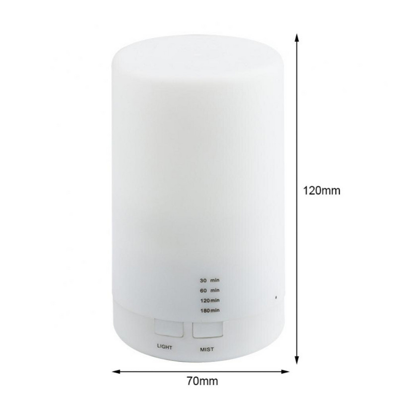 Légnedvesítő kemence USB illóolaj diffúzor porlasztó lámpa Humificador Mist Maker Irodai tisztító irodai otthoni kiegészítők